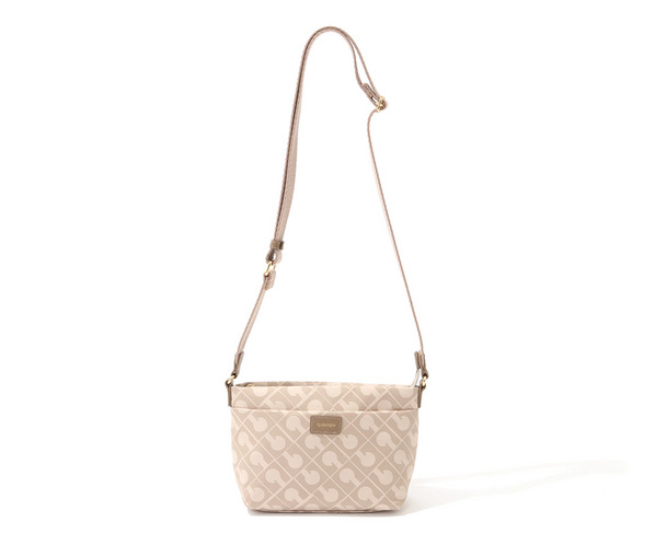 ナイロンジャカード　ショルダーバッグ 詳細画像 ベージュ 2