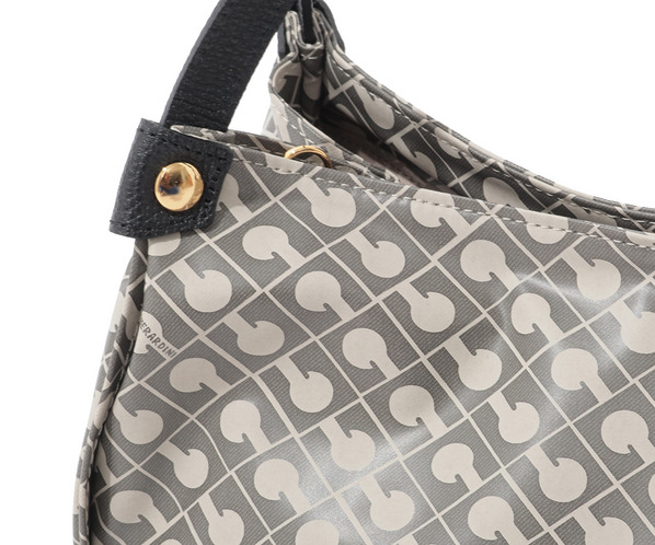 ソフティ ショルダーバッグ 小 詳細画像 ベージュブラック 6