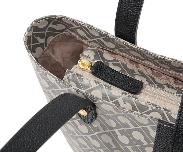 ソフティ ミニトートバッグ 詳細画像 ベージュブラック 6