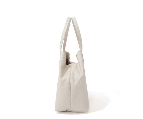 エンボスレザートートバッグ 詳細画像 ホワイト 3