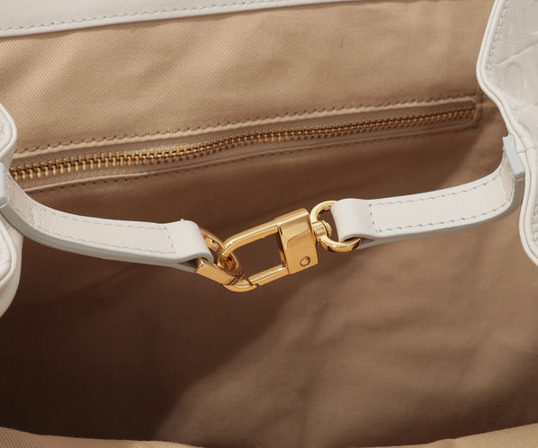 エンボスレザートートバッグ 詳細画像 ホワイト 8