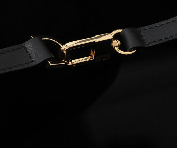 エンボスレザートートバッグ 詳細画像 ブラック 8