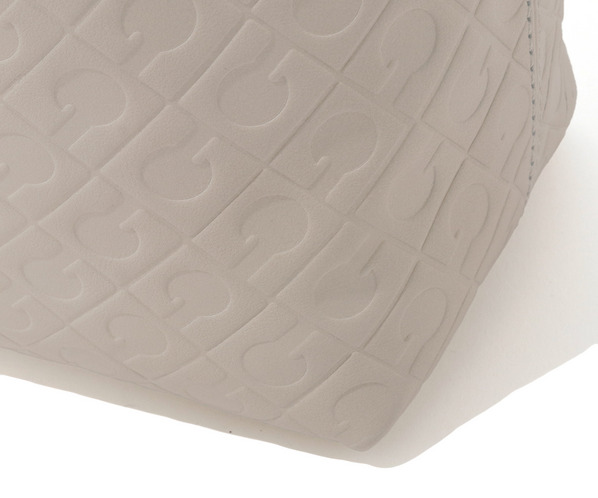 エンボスレザーハンドバッグ 詳細画像 ホワイト 6